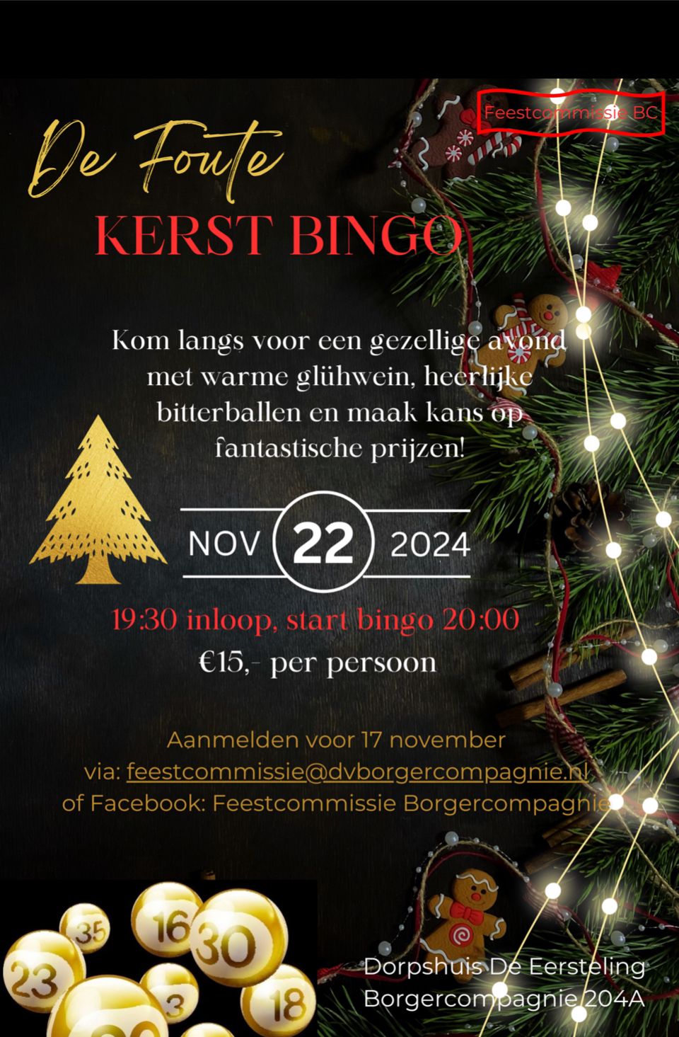 Bingo 22 november