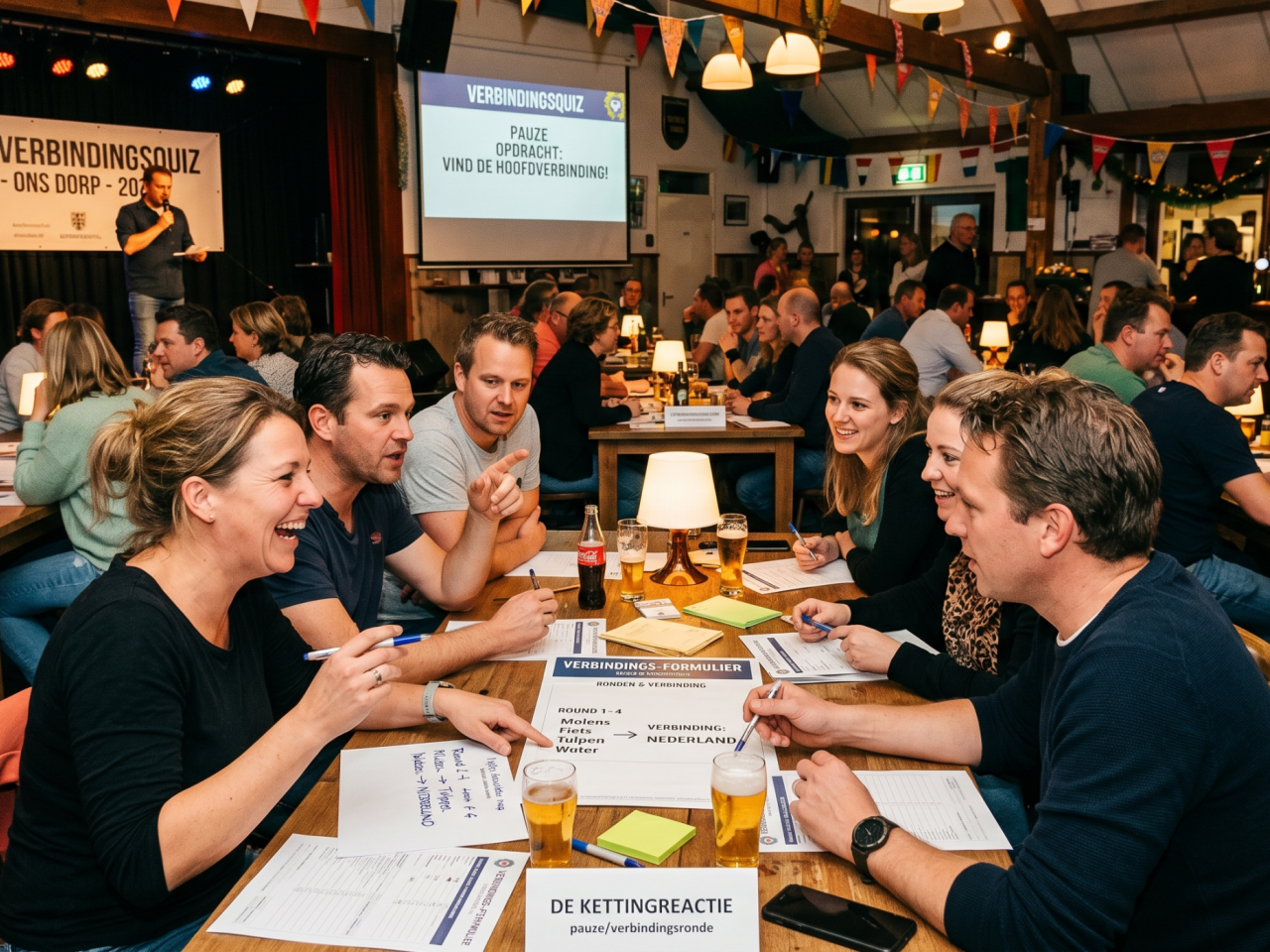 quiz in dorpshuis